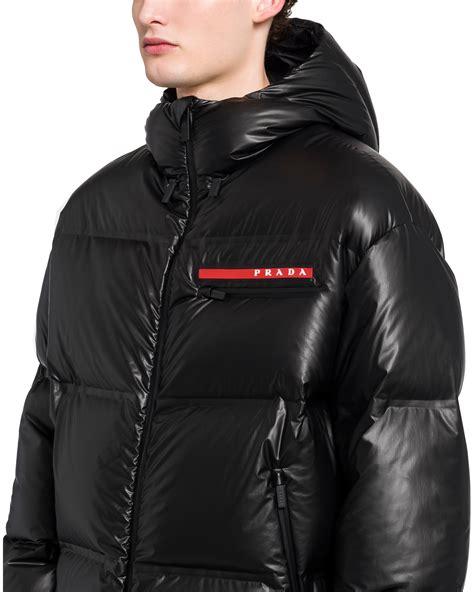 beige prada jacket|prada puffer jackets.